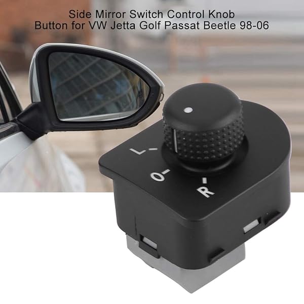 Buy Aramox Power Mirror Switch for Golf & Beetle 98-06 | Side Mirror Control Knob 1J1959565A - Image 3