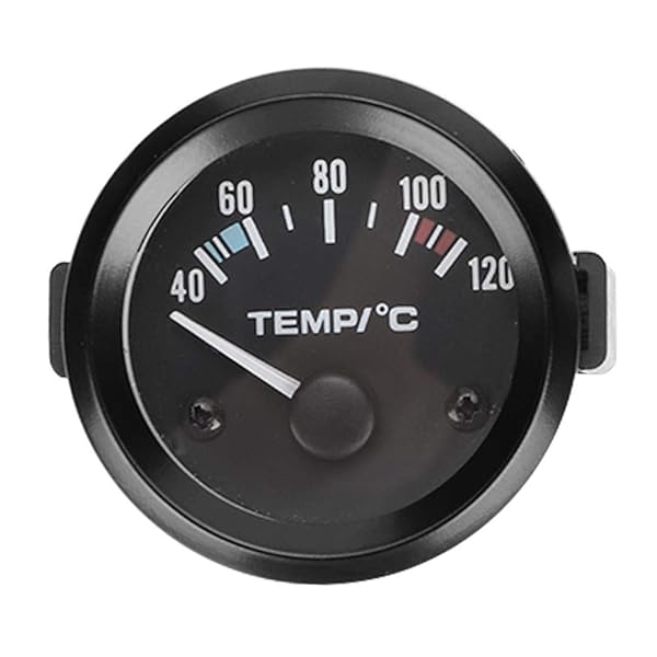 Aramox 2-Inch LED Digital Water Temperature Gauge for Cars & Trucks - Universal 52mm Meter Tool