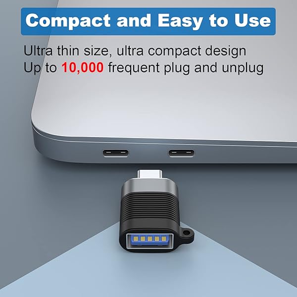 AreMe USB C Adapter (6 Pack), Micro USB Male to USB C Female Adapter, USB 3.0 to Type C Converter Connector - Image 5