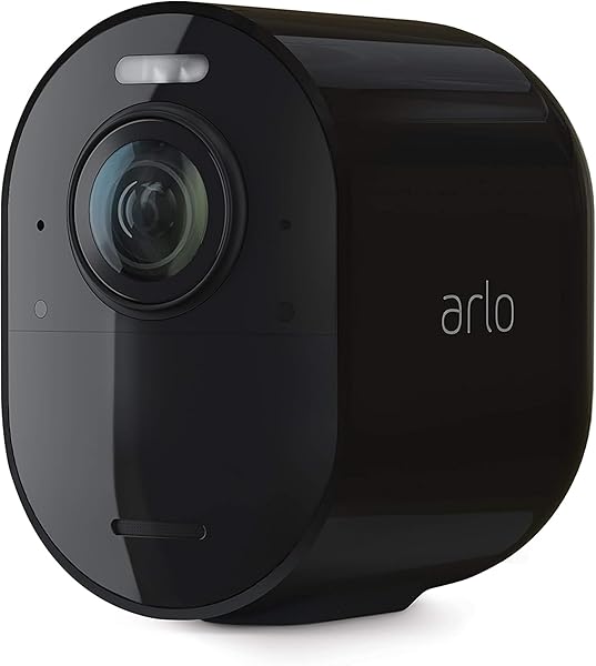 Arlo Ultra 2 Spotlight Camera 4K HDR (Camera only, SmartHub Sold Separately | Wireless Home Security Camera | Color Night Vision, Motion Sensor, 180º View, 2-Way Audio, Black - Image 2
