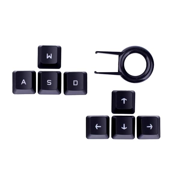 Replacement Arrow Keycaps for Logitech G810 G413 G310 G910 G613 - Black Romer G Up Down Left Right Keys