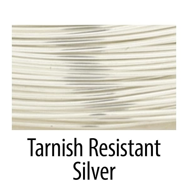 Artistic Wire 24 Gauge Colored Wire - 10 Yards Natural Non-Tarnish Silver for Crafting & Jewelry Making - Image 4