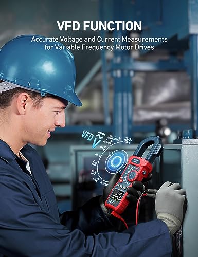 AstroAI Inrush Digital Clamp Meter Multimeter 1000A TRMS 6000 Counts, Amp Voltage Tester with VFD, LOZ Mode; Measures AC DC Current Voltage - Image 5