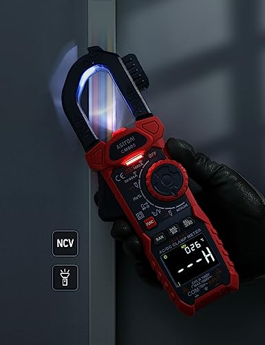 AstroAI Inrush Digital Clamp Meter Multimeter 1000A TRMS 6000 Counts, Amp Voltage Tester with VFD, LOZ Mode; Measures AC DC Current Voltage - Image 7
