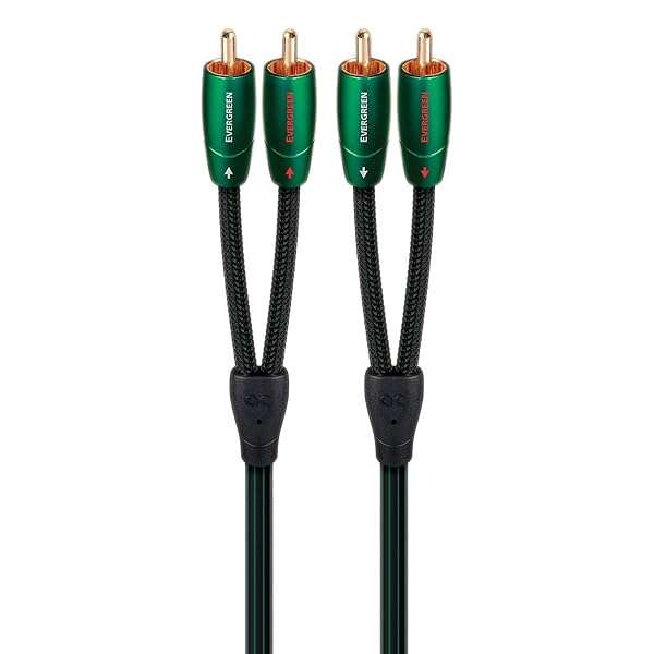 Audioquest Evergreen RCA Cable 1.5m - High-Quality Audio Performance & Durability