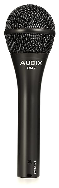 Audix OM7 Hypercardioid Handheld Microphone for Stage Singers - Dynamic Vocal Performance in Black - Image 3