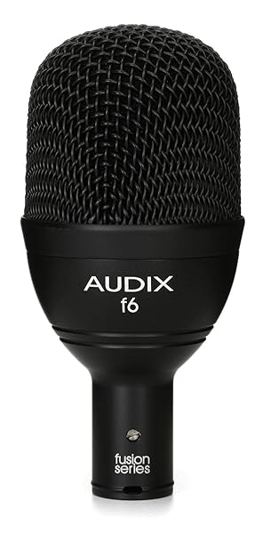 AUDIX Audix F6 Hypercardioid Dynamic Kick Drum Microphone for Superior Bass Sound