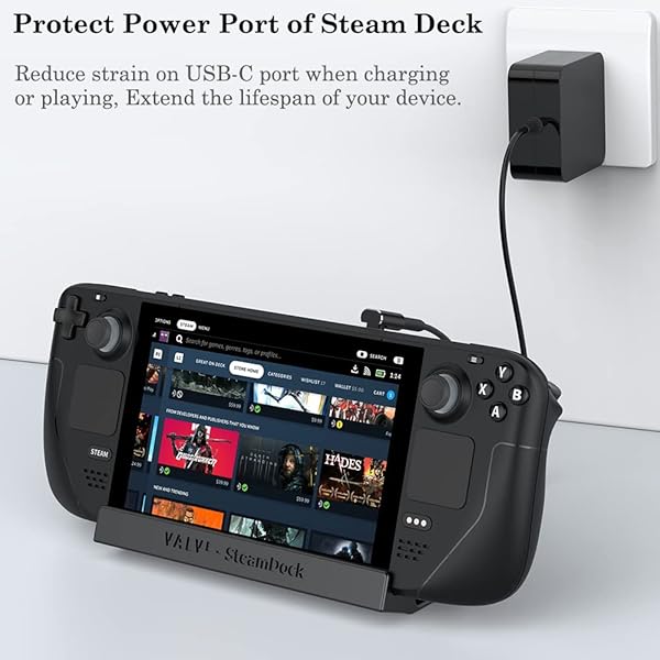 AuviPal 90 Degree USB C Adapter 4 Pack Right Angle Connector for Steam Deck ROG Ally MacBook Tablet Phone Black - Image 4