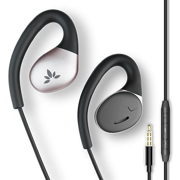 Avantree Resolve Wired Open-Ear Earbuds with Microphone & Surrounding Awareness - Perfect Fit for Small-Medium Ears