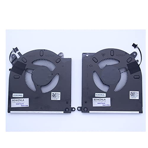 BDWZNLA CPU & GPU Cooling Fan for Dell Alienware RTX3080 M15 R3/R4 - 12V Replacement Fan