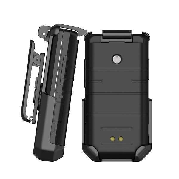 BELTRON Heavy Duty Holster for CAT S22 Flip Phone - Rotating Belt Clip Case for T-Mobile & Unlocked Models