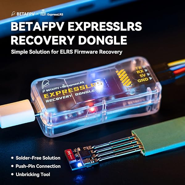 BETAFPV ELRS Recovery Dongle: CP2102 FTDI USB TTL Adapter for Easy Firmware Updates - Image 4