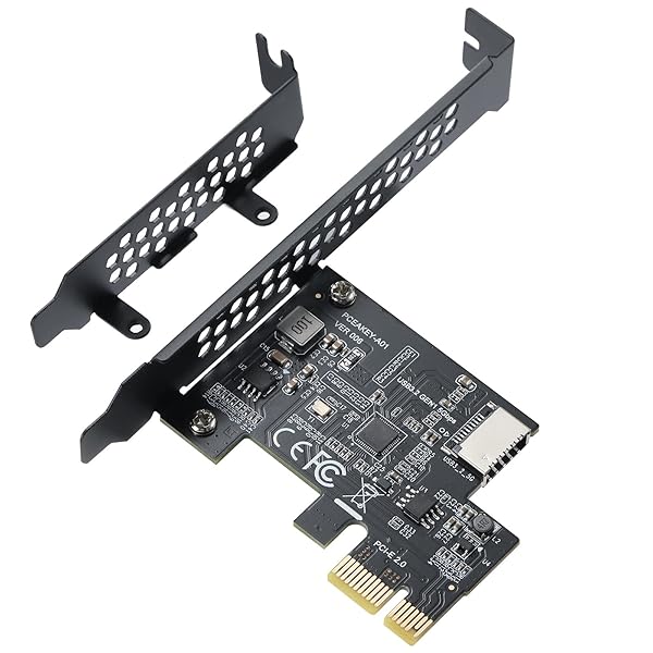 BEYIMEI PCI-E 1X to USB 3.2 Gen 1 Expansion Card with Type-C Front Panel for Desktop PC - Image 2