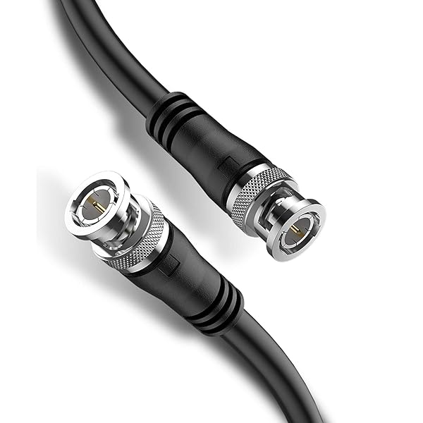 Buy BIFALE 25ft 3G HD-SDI Cable - Heavy Duty BNC to BNC 75 Ohm for 1080P CCTV Video Security Systems