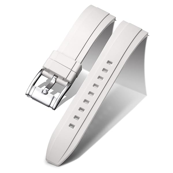 BINLUN Quick Release Silicone Watch Bands Replacement Rubber Watch Straps 18mm 19mm 20mm 21mm 22mm 24mm Smartwatches Bands for Men and Women