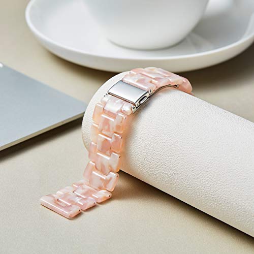 BINLUN Resin Watch Bands Replacement Straps for Men Women Quick Release Lightweight Fashion Casual 14 Colors 18 20 22mm - Image 3