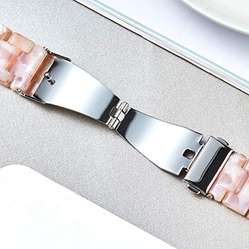 BINLUN Resin Watch Bands Replacement Straps for Men Women Quick Release Lightweight Fashion Casual 14 Colors 18 20 22mm - Image 4