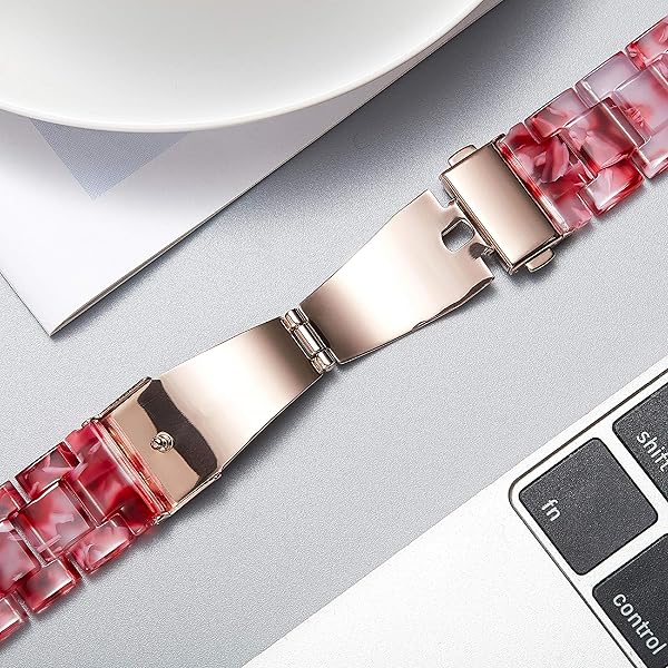 BINLUN Resin Watch Straps for Women Replacement Band 18mm 20mm 22mm Quick Release Wrist Strap for Men Smart Watch Bracelets 14 Colors - Image 4