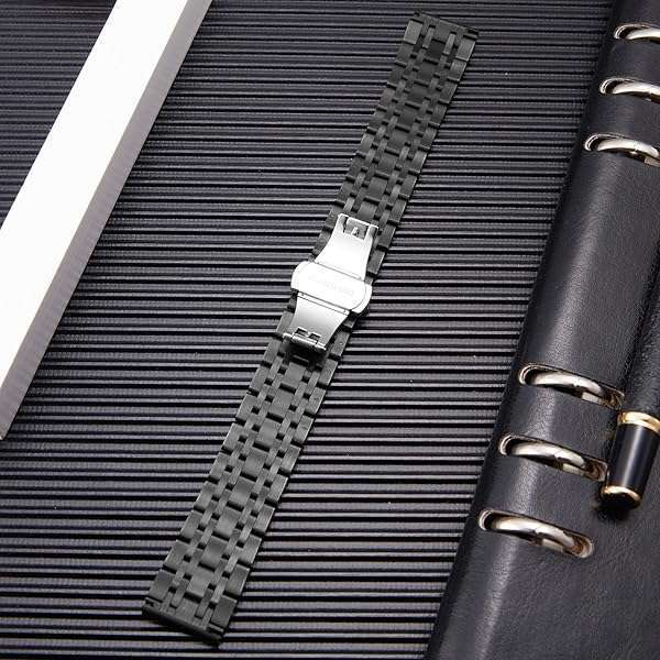 BINLUN Stainless Steel Watch Bands: 6 Colors & 13 Sizes for Men & Women - High-End Replacement Options - Image 6