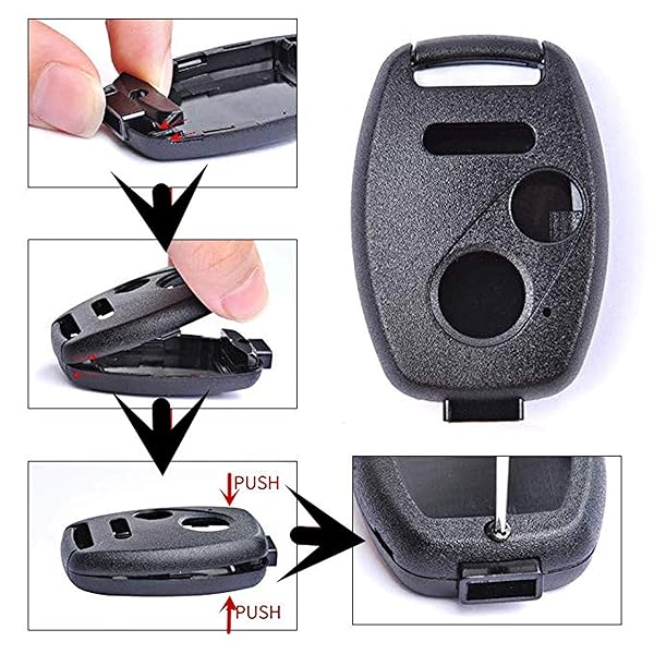 BINOWEN 3-Button Keyless Entry Remote Shell for Honda Accord, Civic, CR-V & More - Easy Replacement with Screwdriver - Image 8