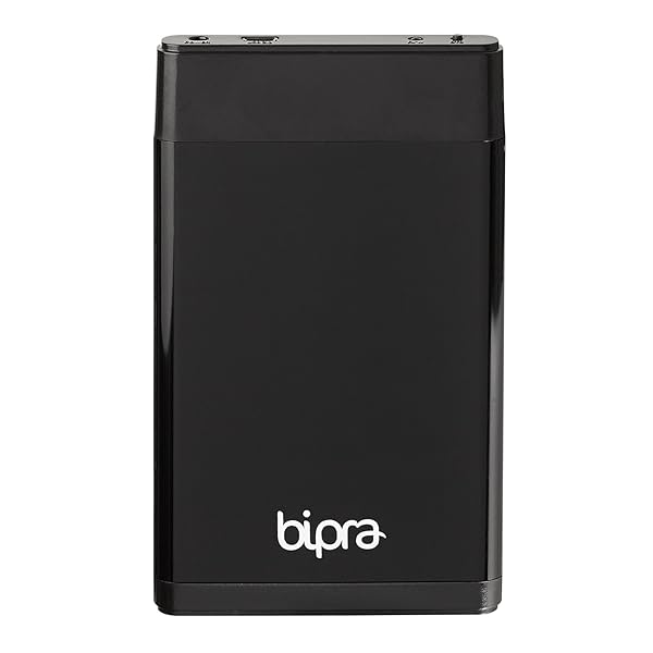 Buy BIPRA 250GB Portable Hard Drive - One Touch Backup, FAT32, Black - Fast & Reliable Storage Solution