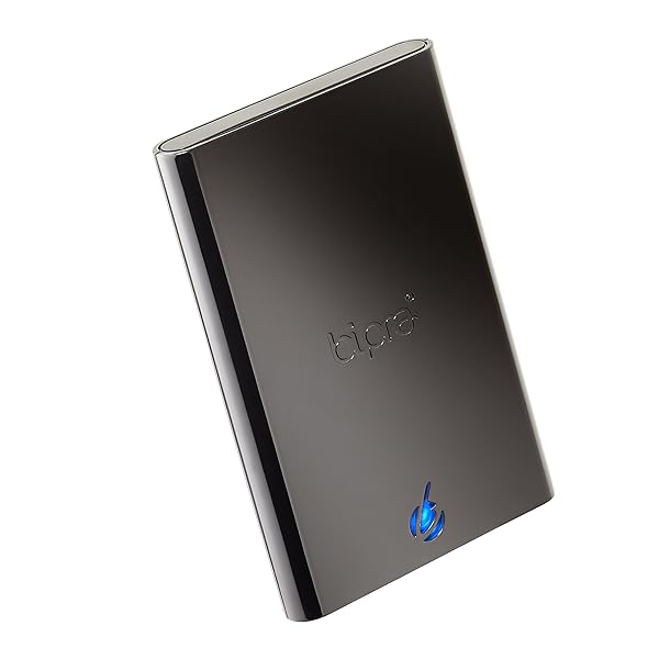 BIPRA S2 2.5 Inch USB 2.0 Mac Edition Portable External Hard Drive Black 500GB