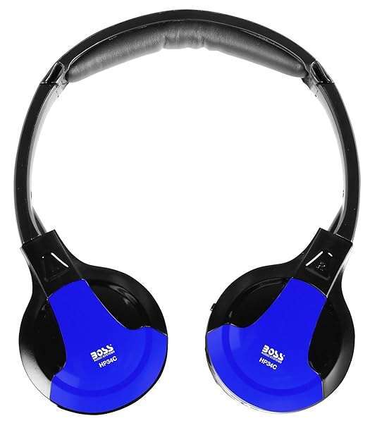 Shop BOSS Audio HP34C Foldable Wireless Headphones with Interchangeable Color Caps - Multicolor Style & Comfort - Image 3