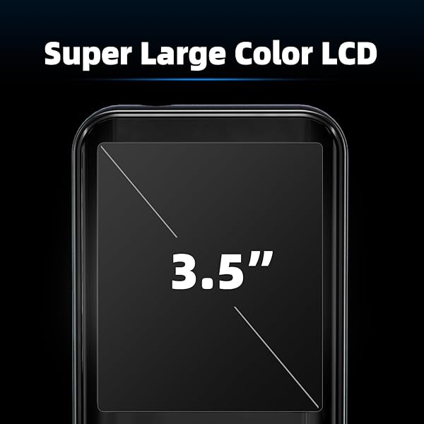 BSIDE Digital Multimeter: 9999 Counts Auto-Ranging LCD Voltmeter for Voltage, Capacitance, Resistance & More with Flashlight - Image 4