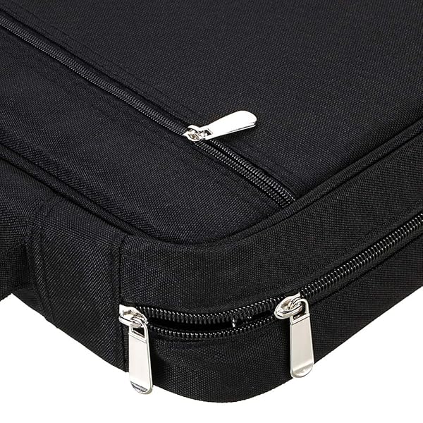 BTSKY Colored Pencil Case 220 Slots Portable Organizer for Prismacolor Crayola Gel Pens and Pencils Black Multilayer Holder - Image 6