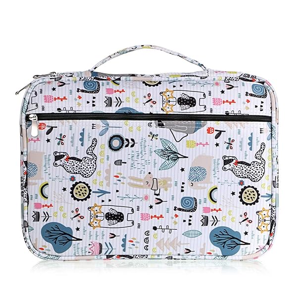 BTSKY Portable Colored Pencil Case Large Capacity Organizer for 166 Pencils or 112 Gel Pens Ideal for Artists and Students - Image 7