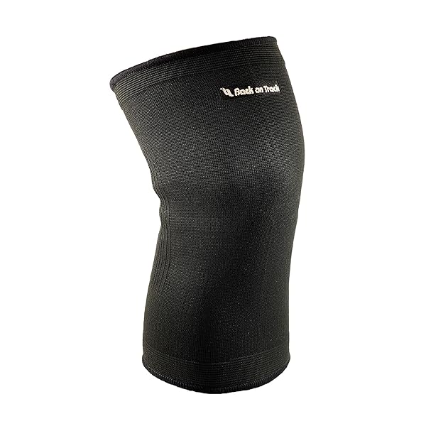 Back on Track Knee Brace Classic 2 Way Stretch Compression Support Sleeve for Adults Black Size S
