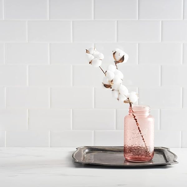 Vintage Rose Canning Jars - 32 Oz Regular Mouth Quart Ball Collector's Edition, Pack of 2 with Lids & Bands - Image 5