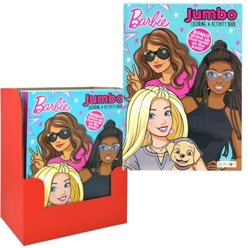 Barbie 11x16 Giant Coloring & Activity Book: 64 Pages of Fun for Kids - Perfect Gift!