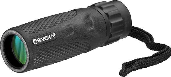 Barska Blackhawk Compact Waterproof Monocular: Perfect for Birding, Hiking, Sports & Concerts