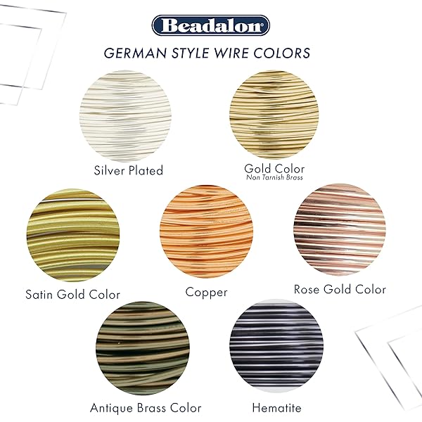 Beadalon German Style 20 Gauge Gold Wire for Jewelry Making - 78 ft Round Spool - Image 4