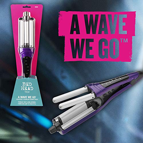 Bed Head A Wave We Go: Adjustable Tourmaline Ceramic Hair Waver for Perfect Waves - Image 9