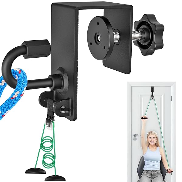 BeneLabel Heavy Duty Door Anchor Attachment for Shoulder Pulley Rotator Cuff Recovery Home Gym Rehab Exerciser Strength Training - Image 2