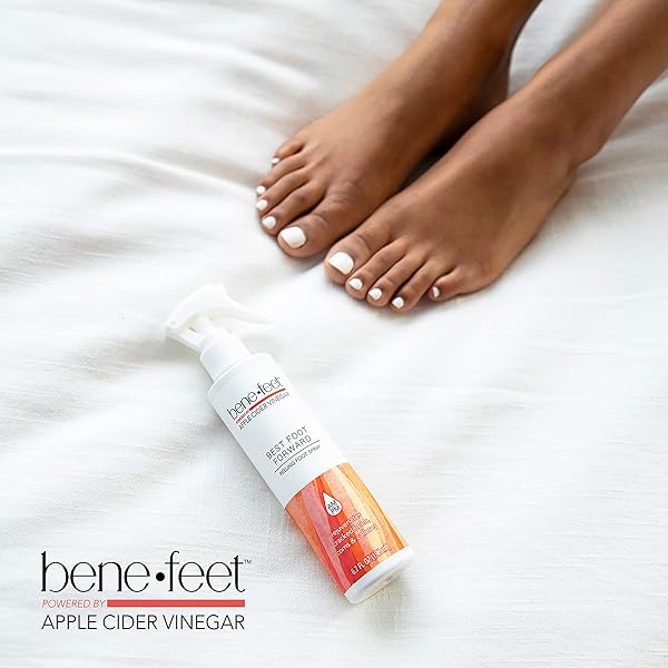 Benefeet Best Foot Forward Peeling Spray: Rejuvenate Cracked Heels & Calluses with Shea Butter & Tea Tree Oil - Image 8