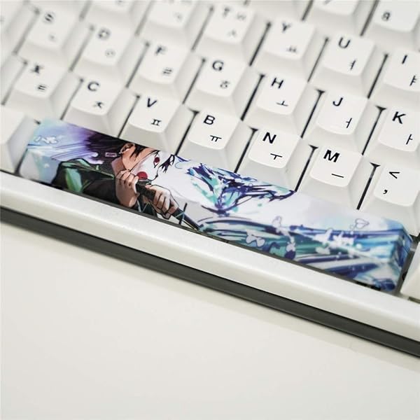 Benemate Benemate 5-Side Dye-subbed PBT Spacebar Keycap 6.25U Custom OEM Key for Cherry MX Gaming Mechanical Keyboard Demon Slayer