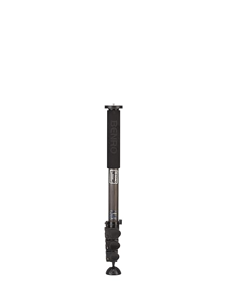 Benro Benro Adventure 3 Series Carbon Fiber Monopod (MAD38C) - Lightweight, Durable & Perfect for Photographers