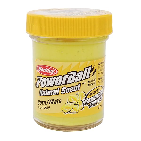 Top Berkley PowerBait Natural Scent Trout Bait in Corn Yellow - Best for Catching Trout Fast!