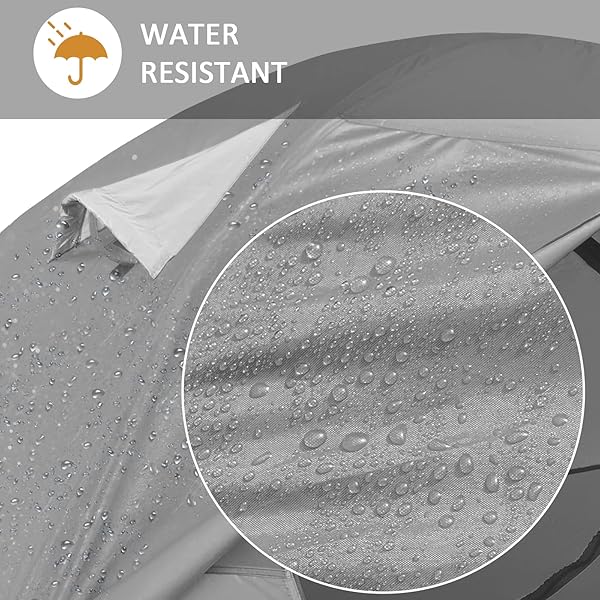 Lightweight Bessport 1-Person Waterproof Camping Tent with 2 Doors - Easy Setup for Hiking & Outdoor Adventures - Image 3
