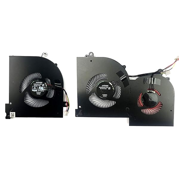 BestParts CPU & GPU Cooling Fan Replacement for MSI GS65 Stealth Thin Laptop - MS-16Q2 Series