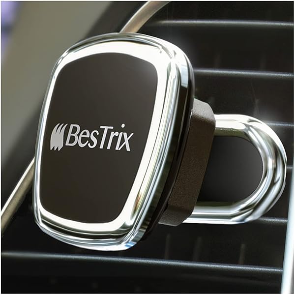 Top-Rated Bestrix Magnetic Phone Car Mount | Compatible with iPhone 14/13/12 & Galaxy S22/S21 - Air Vent Holder