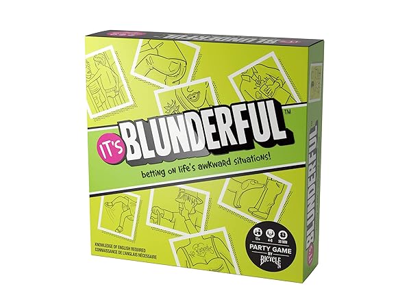 Bicycle Discover Bicycle It's Blunderful: The Ultimate Party Card Game for Fun Gatherings!