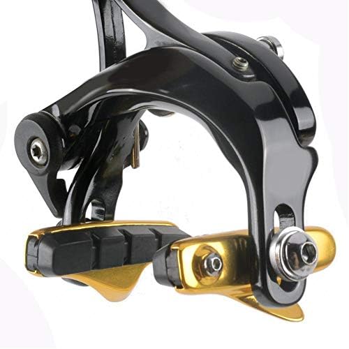 Lightweight Aluminum Bike Brake Pads - Quiet Braking in 3 Colors | Gold Cycling Accessory - Image 6