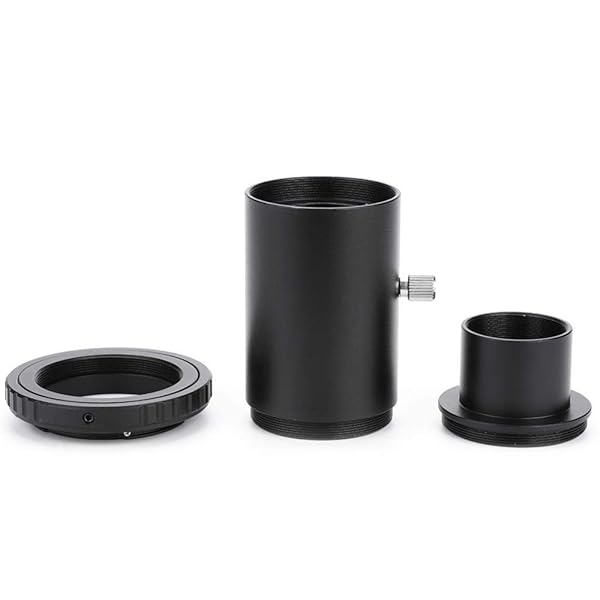 Bindpo Camera Adapter for Nikon F Mount with 1.25 inch Telescope Eyepiece Extension Tube and M42 Filter Threads T2 Ring Lens Adapter - Image 3