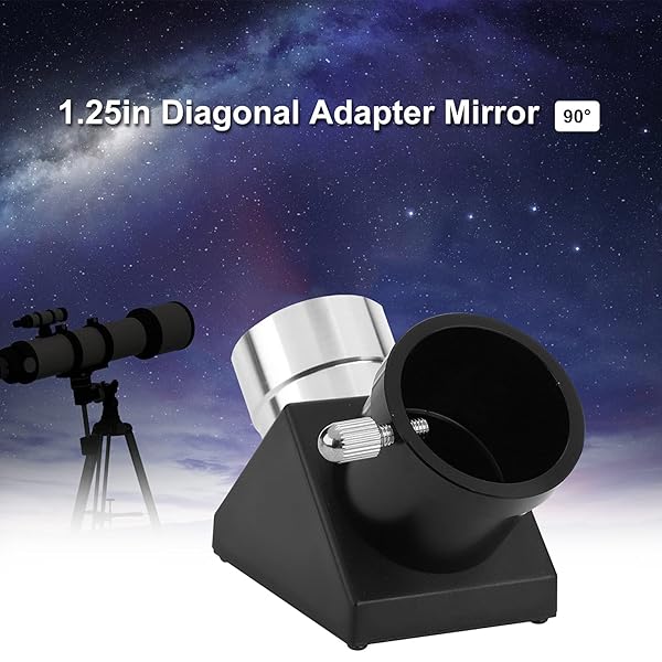 "Bindpo 1.25" Diagonal Mirror Adapter - 90 Degree Erecting Prism for Telescope Eyepiece" - Image 6