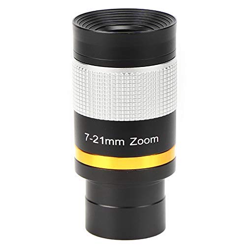 "Bindpo 1.25" Zoom Eyepiece 7-21mm for Telescopes - Perfect for Moon, Planets, Nebulae & Star Clusters"