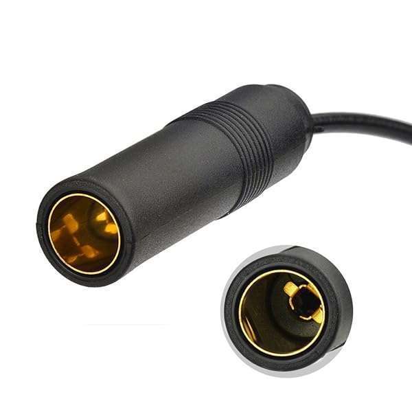 6.5ft Bingfu Car Radio Antenna Extension Cable - FM/AM DIN Plug Coaxial for Vehicle Stereo & Truck - Image 5